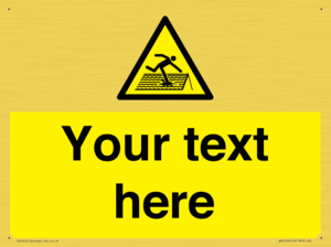 Custom Figure on Roof Sign